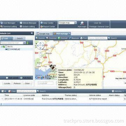 GPS Tracking System with Free Mobile Tracking